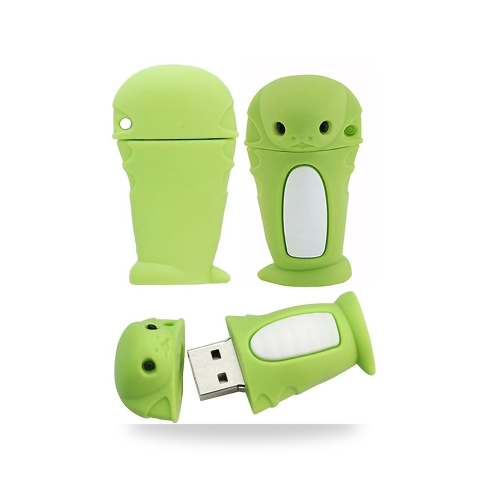 ذاكرة فلاش USB سعة 16 جيجابايت بتصميم كرتوني 12 حيوان رمزي - موديل B07R6SXZRR