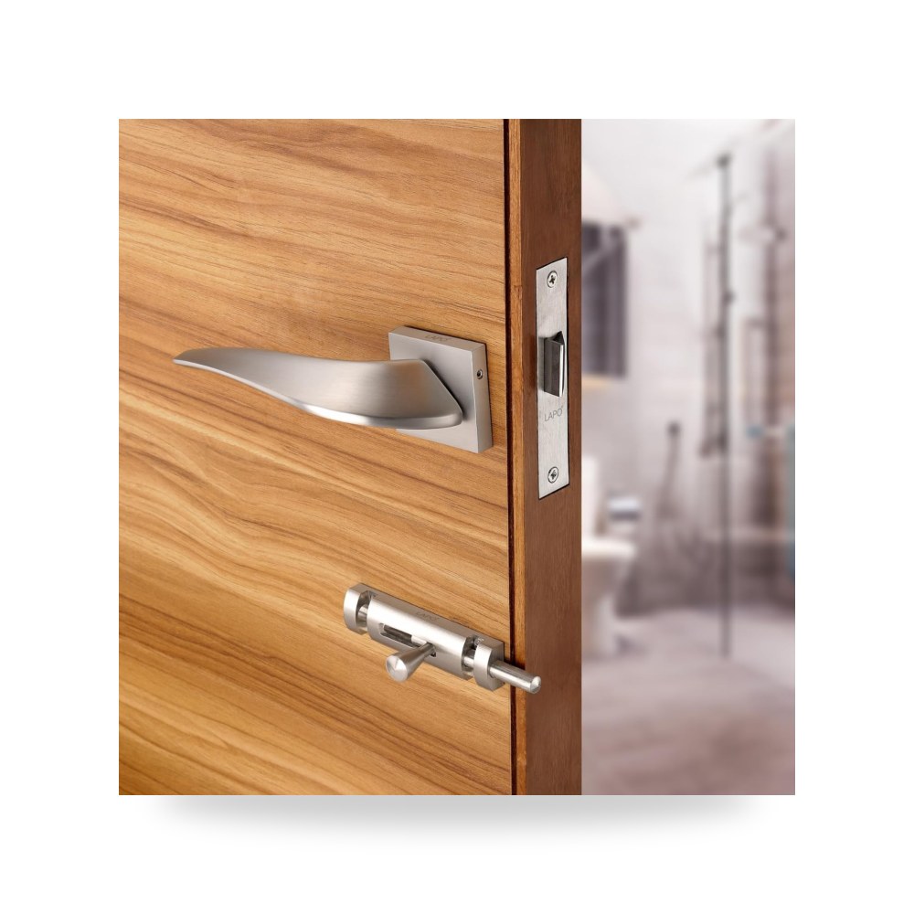 طقم رافعة ومقبض باب معماري متطور لابو B09BR35BDW مع قفل أمان ومفتاح