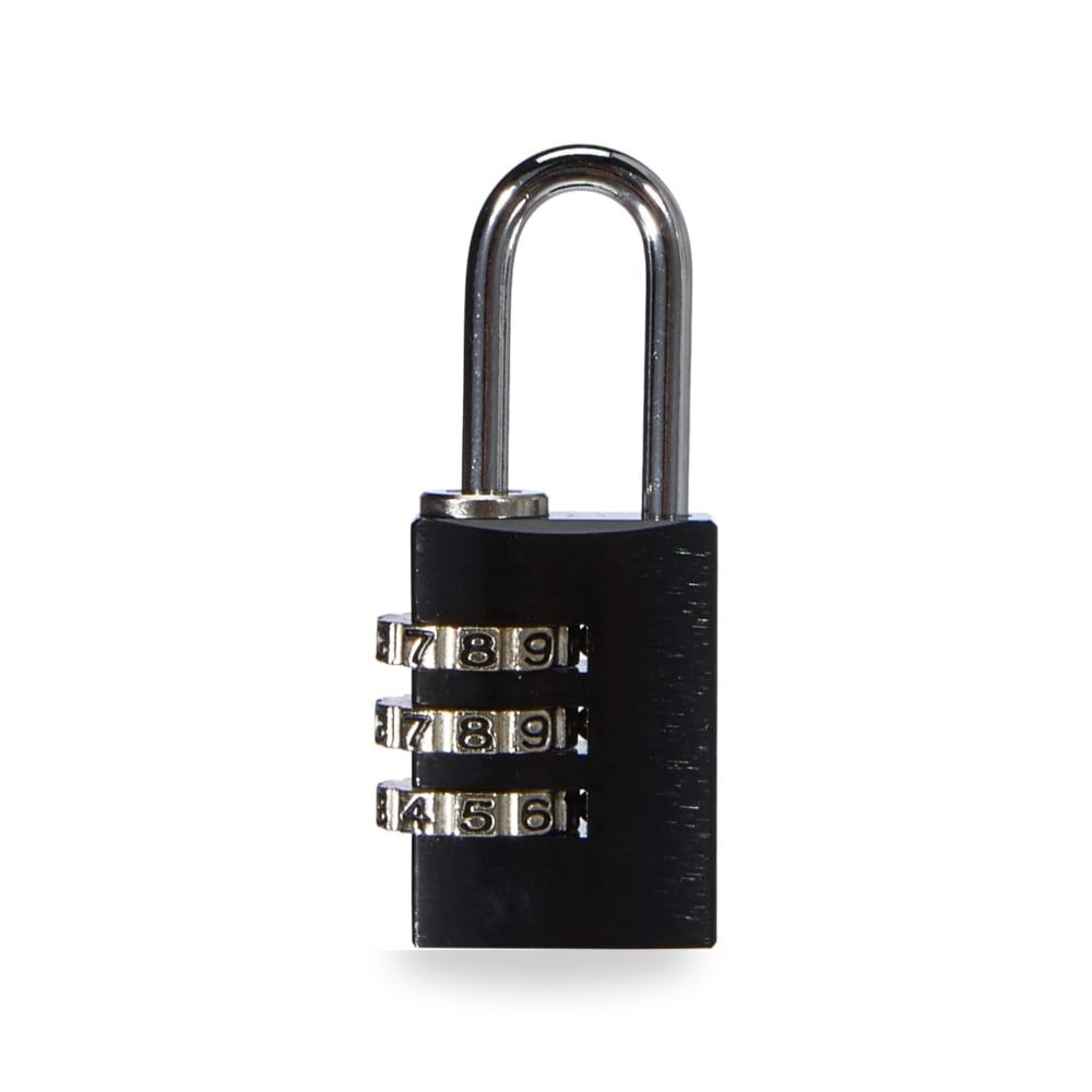 أبوس (ABUS) - قفل باب ذكي رقمي متعدد طرق الدخول ببطاقة RFID ورقم سري وبصمة - لون أسود