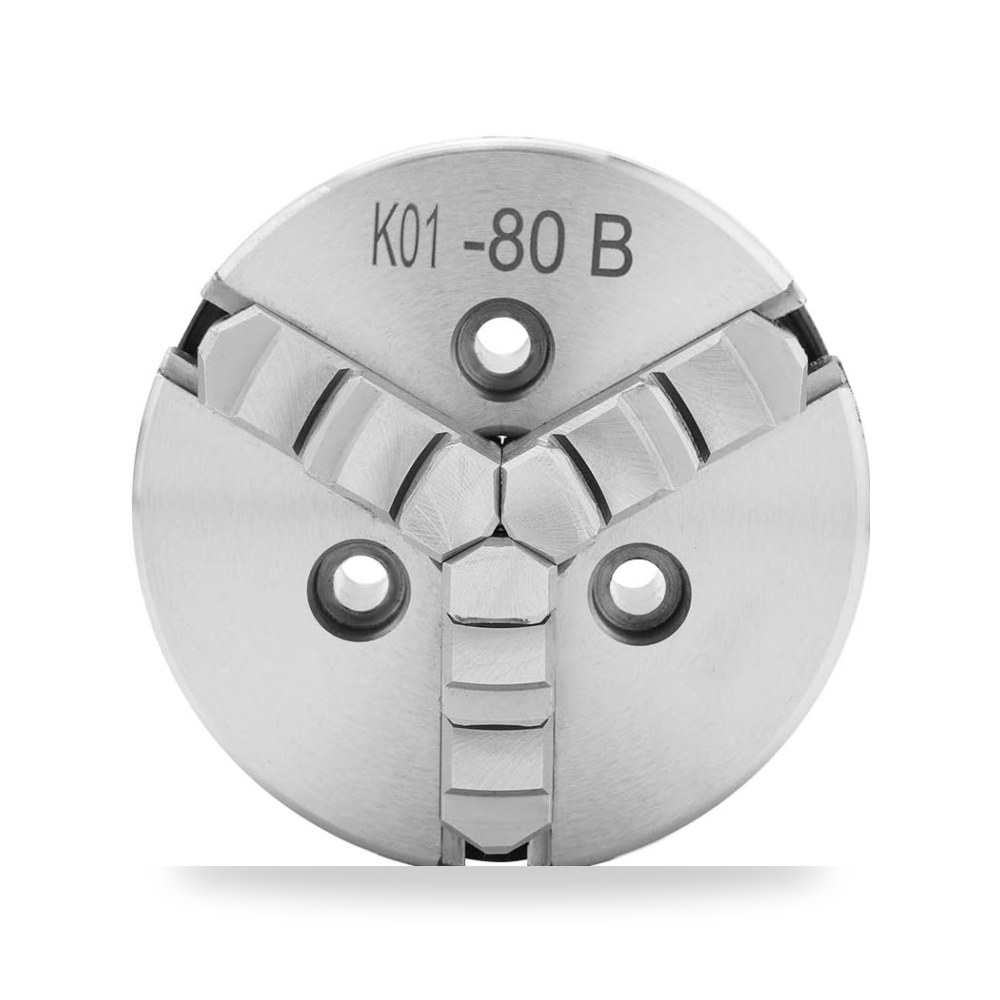 ظرف مخرطة ذاتي التمركز K01-80B من سانو - أداة تثبيت يدوية عالية الدقة
