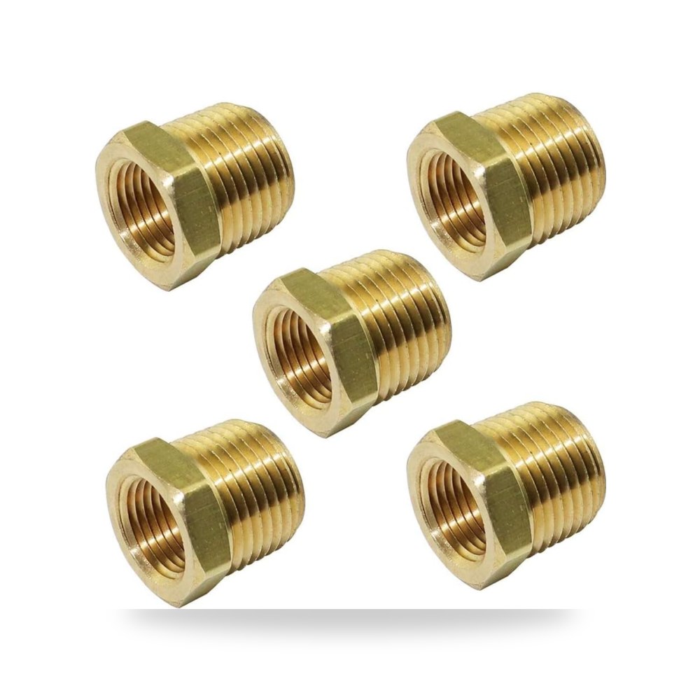 تي ال توليجين 1/2 إنش NPT ذكر × 1/4 إنش NPT أنثى | Reemco