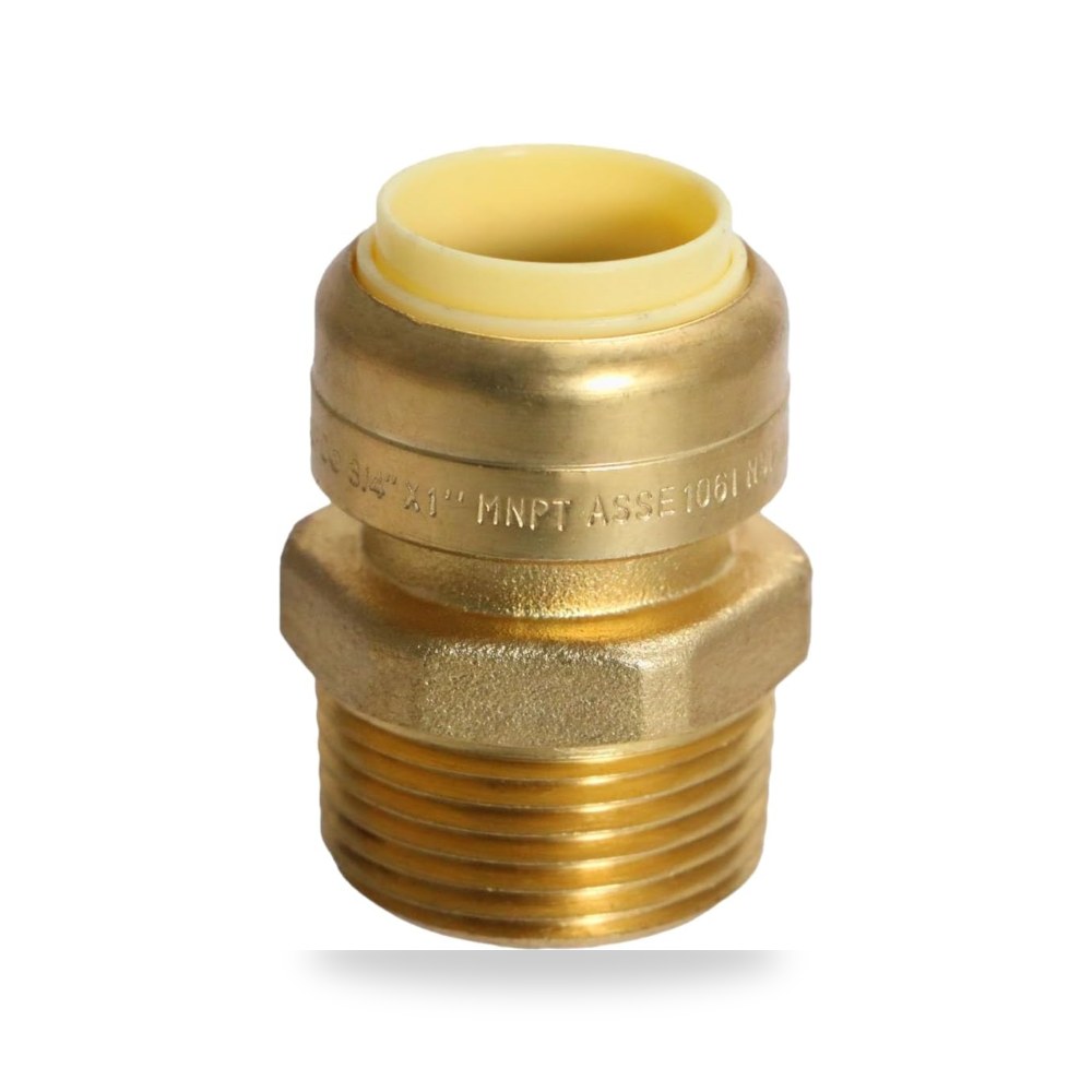 بوش فيت 1/2 بوصة × 3/4 بوصة محول ذكر NPT موديل ANSI61