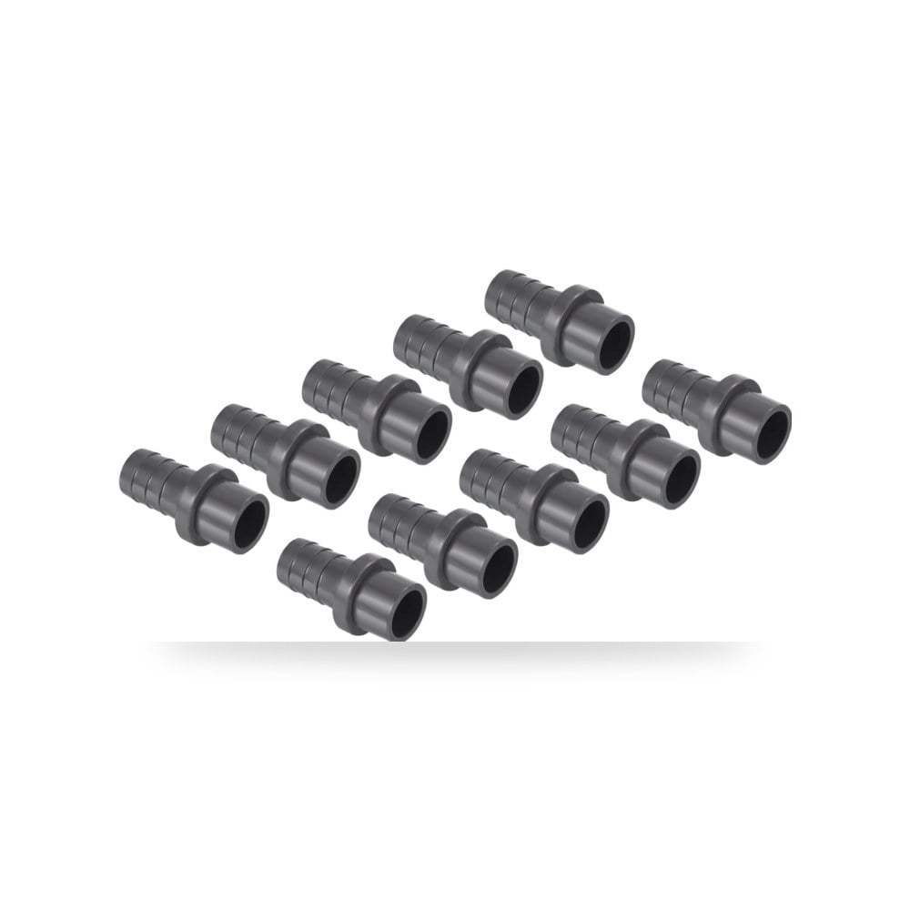 أنابيب وقطع تركيب الأنابيب رمادي 20x17mm