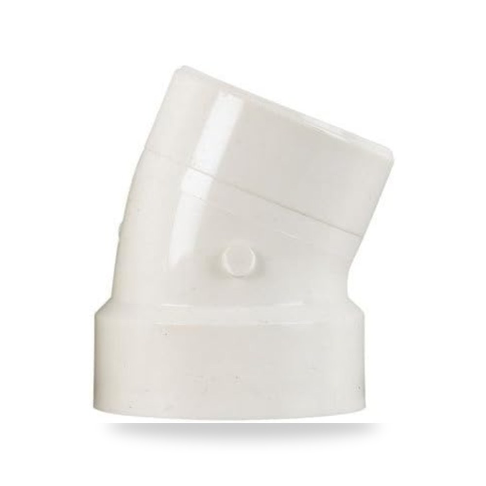أنبوب شارلوت كوع PVC مقاس 2 بوصة (محور × قطر) - جودة عالية ومعتمدة