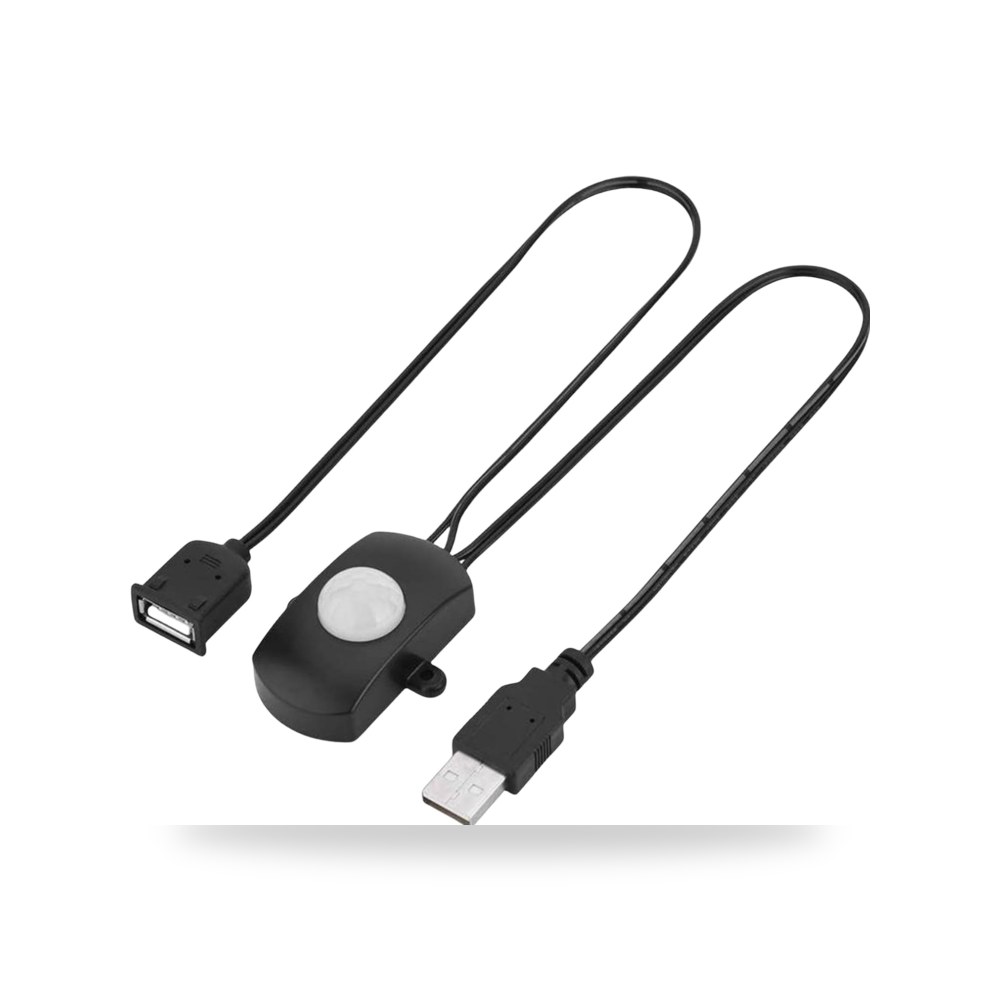 مفتاح مستشعر حركة 5 فولت من كليرهيل مع موصل USB ذكر وانثى