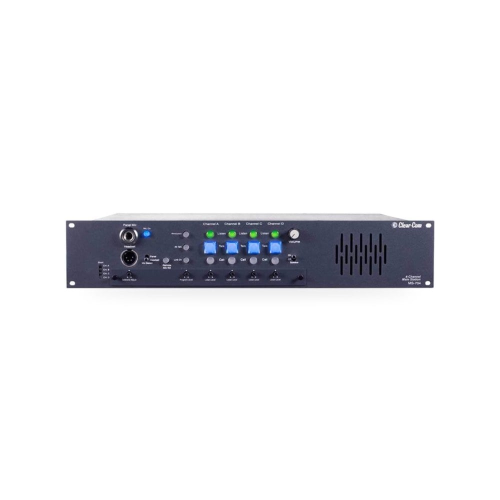 محطة اتصال داخلي 4 قنوات MS-704 كلير-كوم - نظام اتصال احترافي
