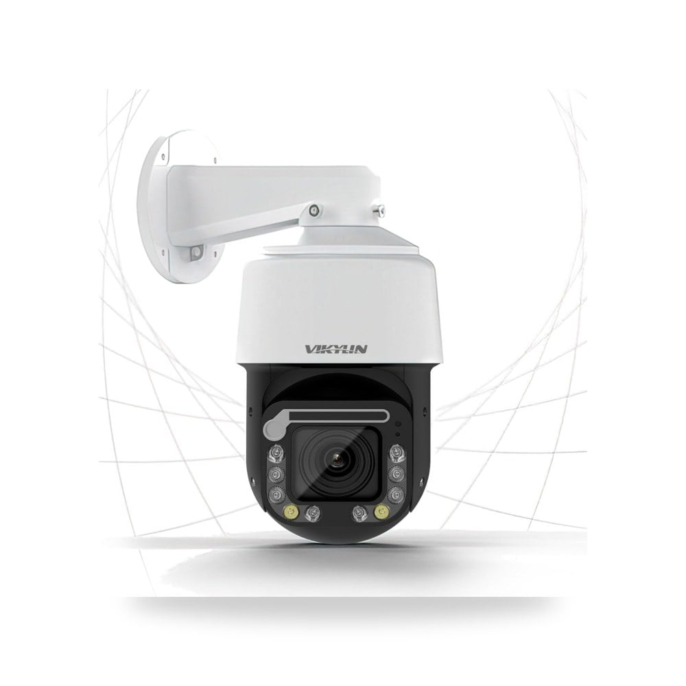 كاميرا مراقبة خارجية فيكيلين 4K PTZ 8MP IP POE موديل B0CDW6GWMP - تتبع تلقائي وإمالة