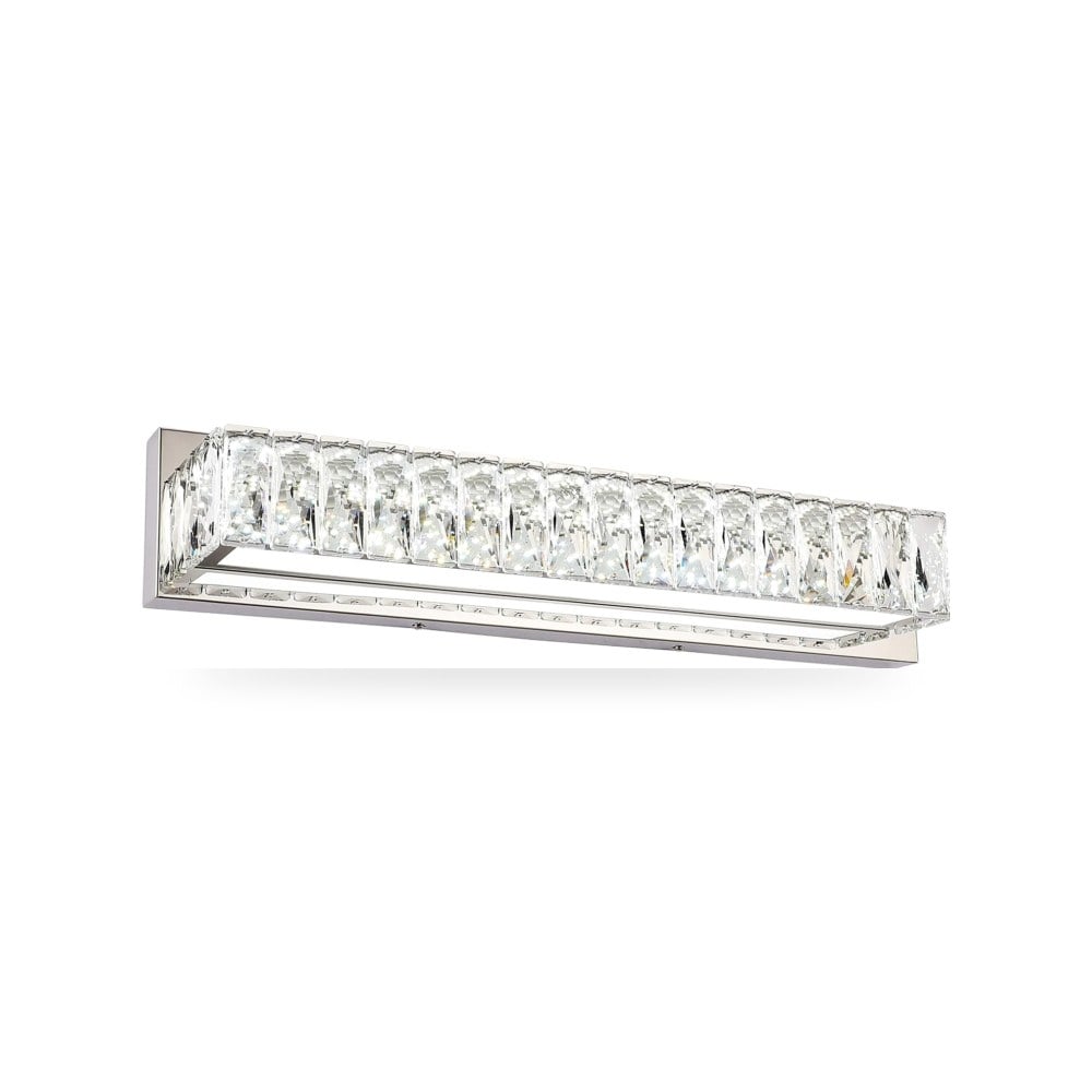شريط اضاءة LED عصري من زوزيتو، تركيبات اضاءة زجاجية للحمام