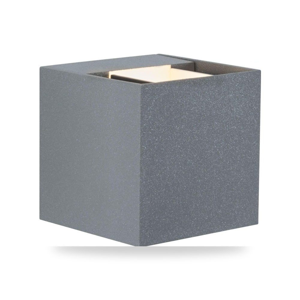 بولمان Cybo LED Wall Light Square 2 x 3 W الرمادية 80 × 80