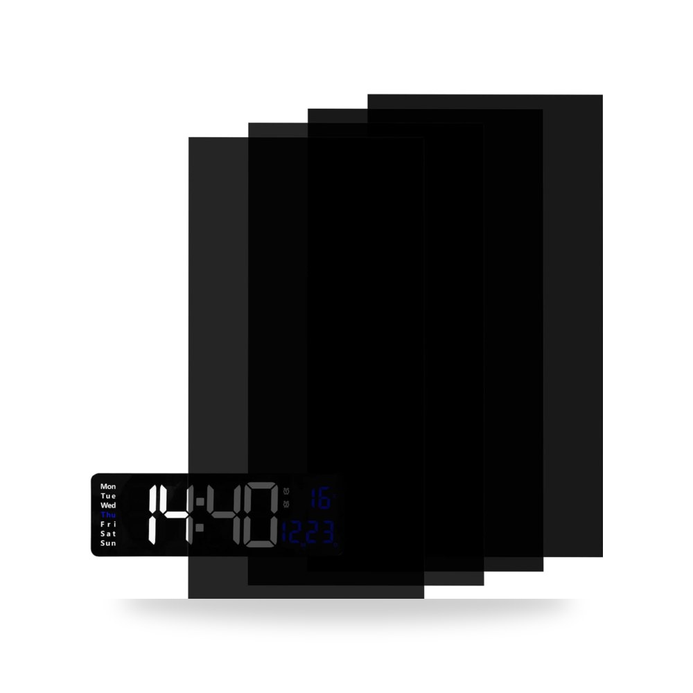 ملصقات تعتيم الضوء 8 × 4 انش من هاريندني - 4 قطع (B0DDJD1ZFM)