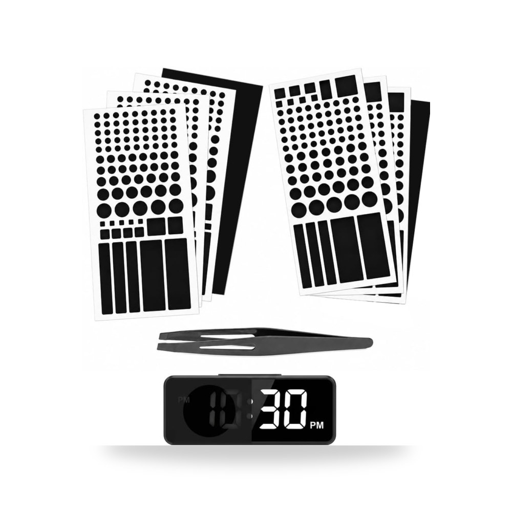 ملقط دقيق ستانلس ستيل أسود موديل B0H448QBP9 | شركة ريمكو