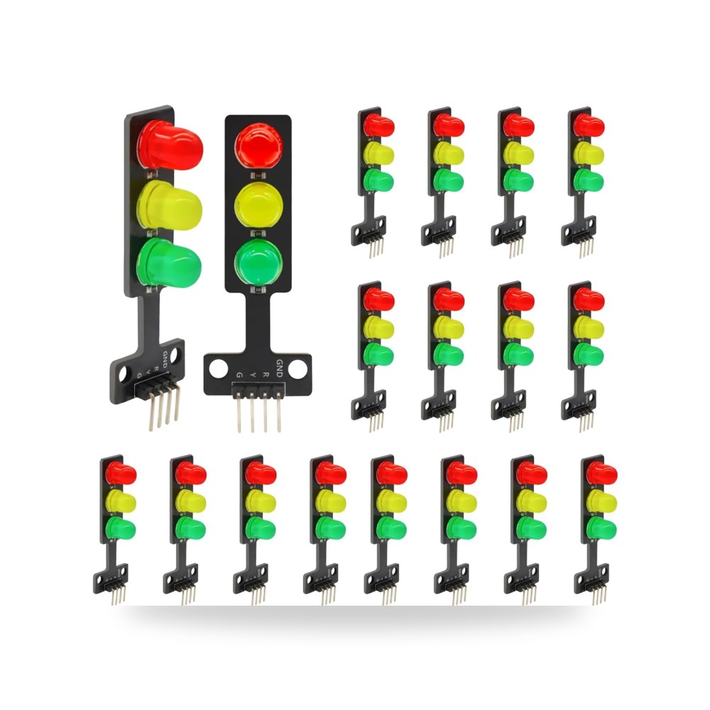 وحدة إضاءة مرور LED إبداعية صغيرة 18× موديل 3-5 | متجر ريمكو