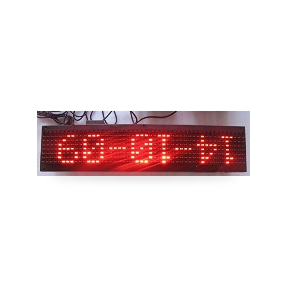 شاشة LED خارجية بلون احمر مقاس 85 سم × 19 سم × 12 سم من كونكو (الموديل: B0BF8NF3L8) - تسوق الآن