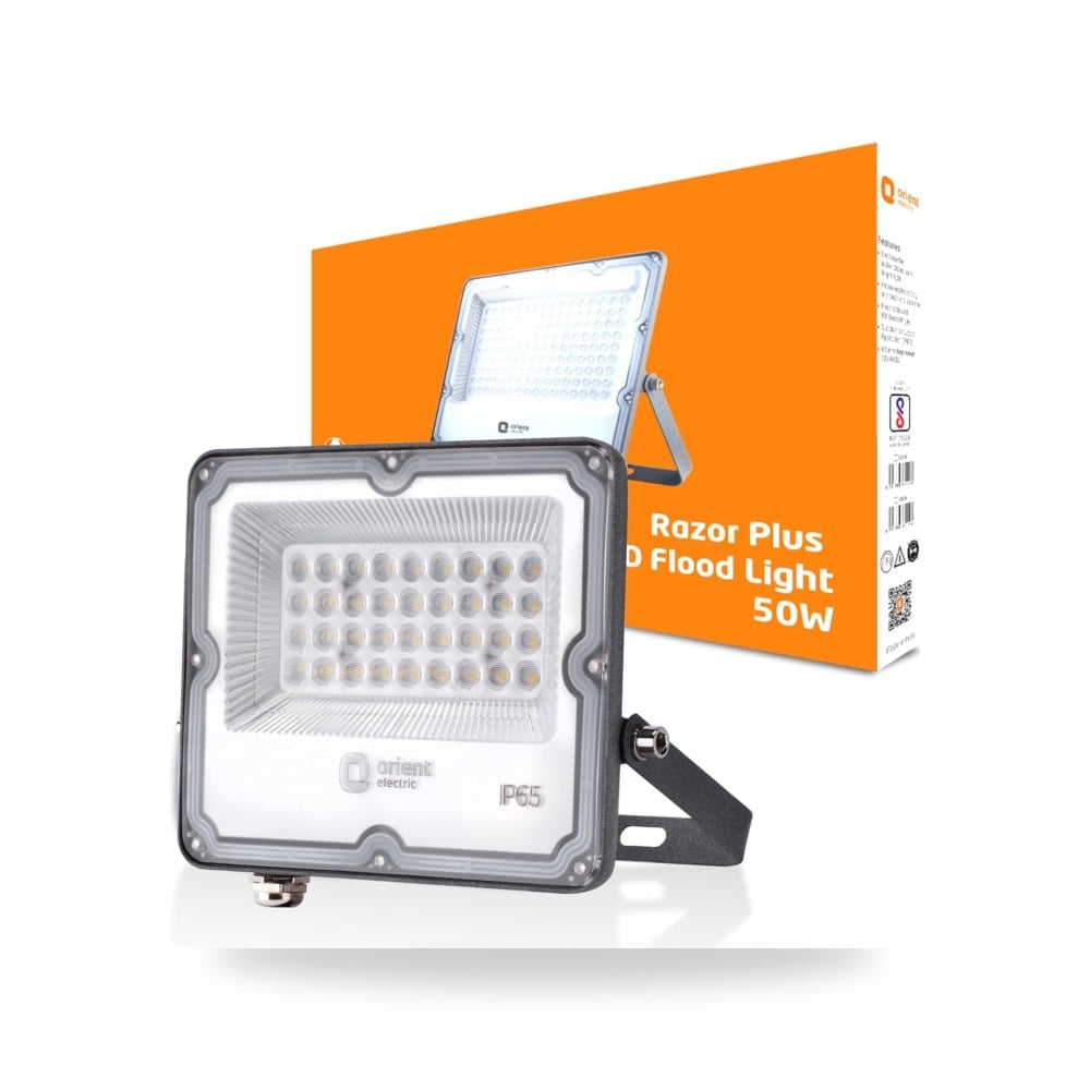 اورينت ايليكترك مصباح كشاف LED 50 واط رازور بلس موديل IP65 - متجر ريمكو