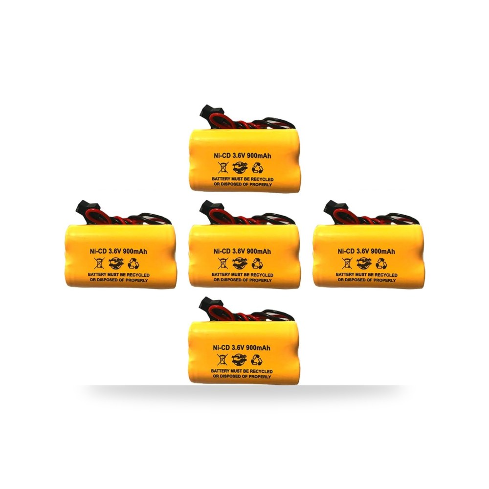 (5 عبوات) ELBB001 ELB-B001 AA900MAH 0253799 ANIC1566 3.6