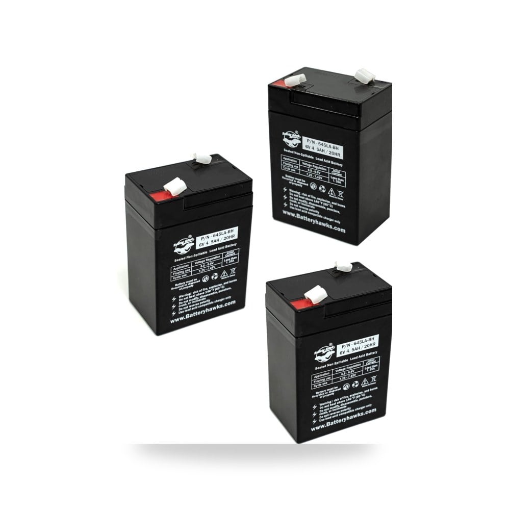 بطارية ELB-0604 ELB0604 SLA حمض رصاص مختوم 6 فولت 4.5 امبير