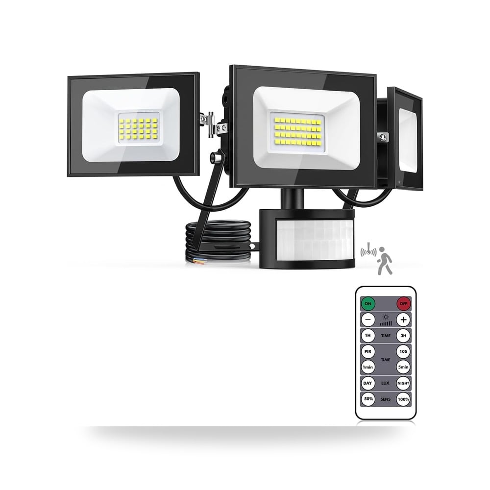 كشاف LED بمستشعر بقدرة 100 واط موديل IP65 متوفر لدى ريمكو