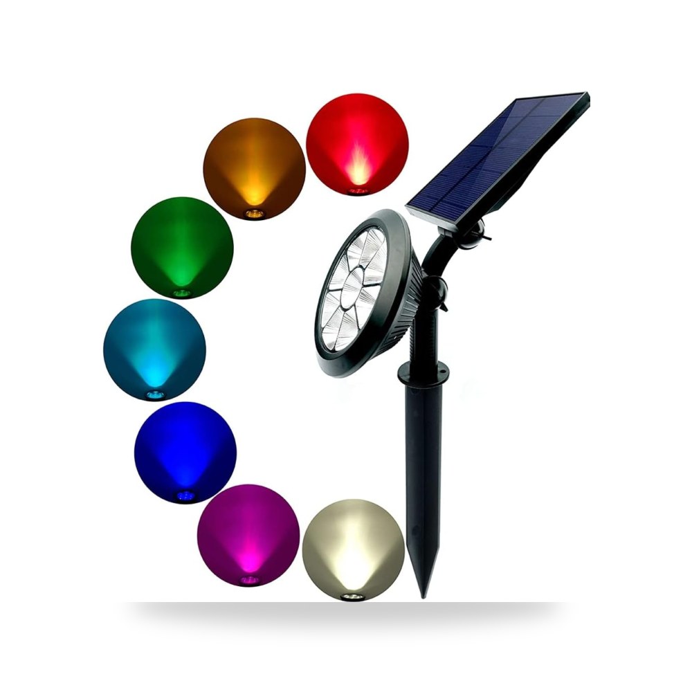 9 مصابيح LED مقاومة للماء تعمل بالطاقة الشمسية في الهواء موديل B0BLGWYW9D | ريمكو