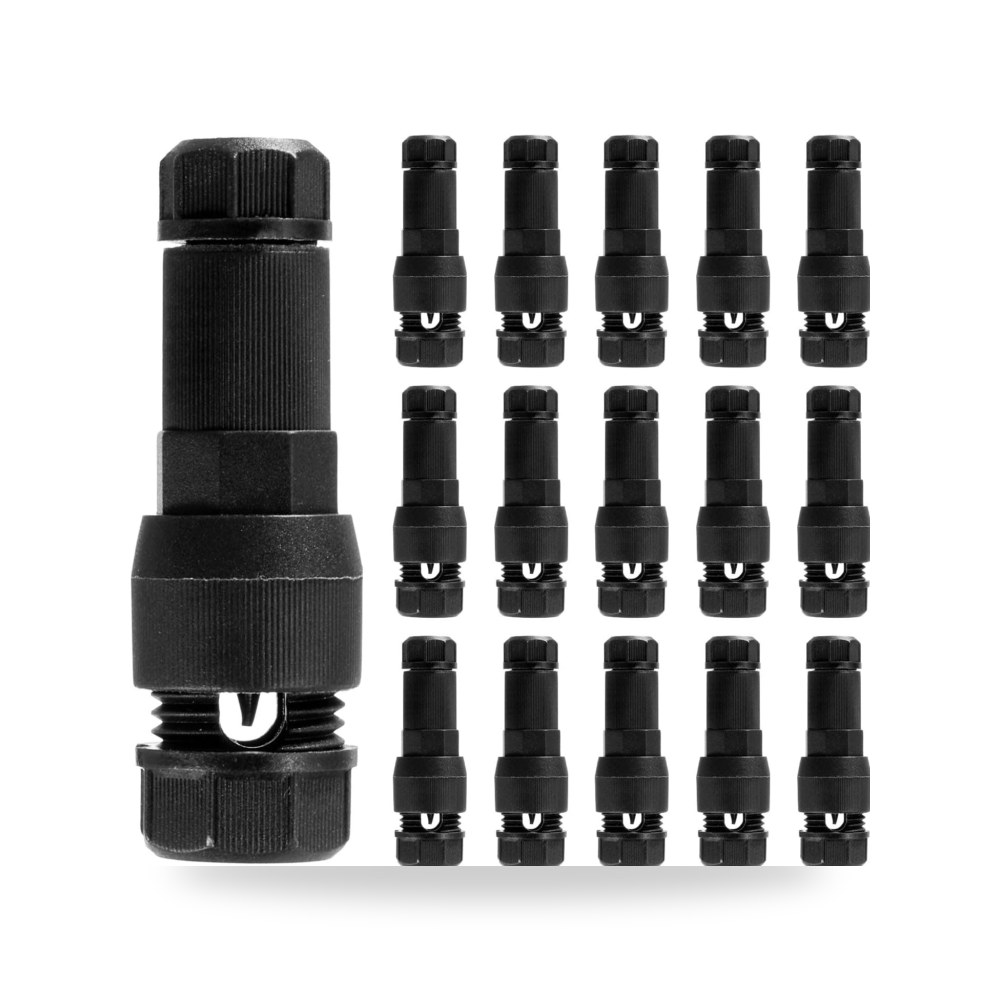 إضاءة الممرات أسود طقم 16 قطع 16Pcs موديل 12-20