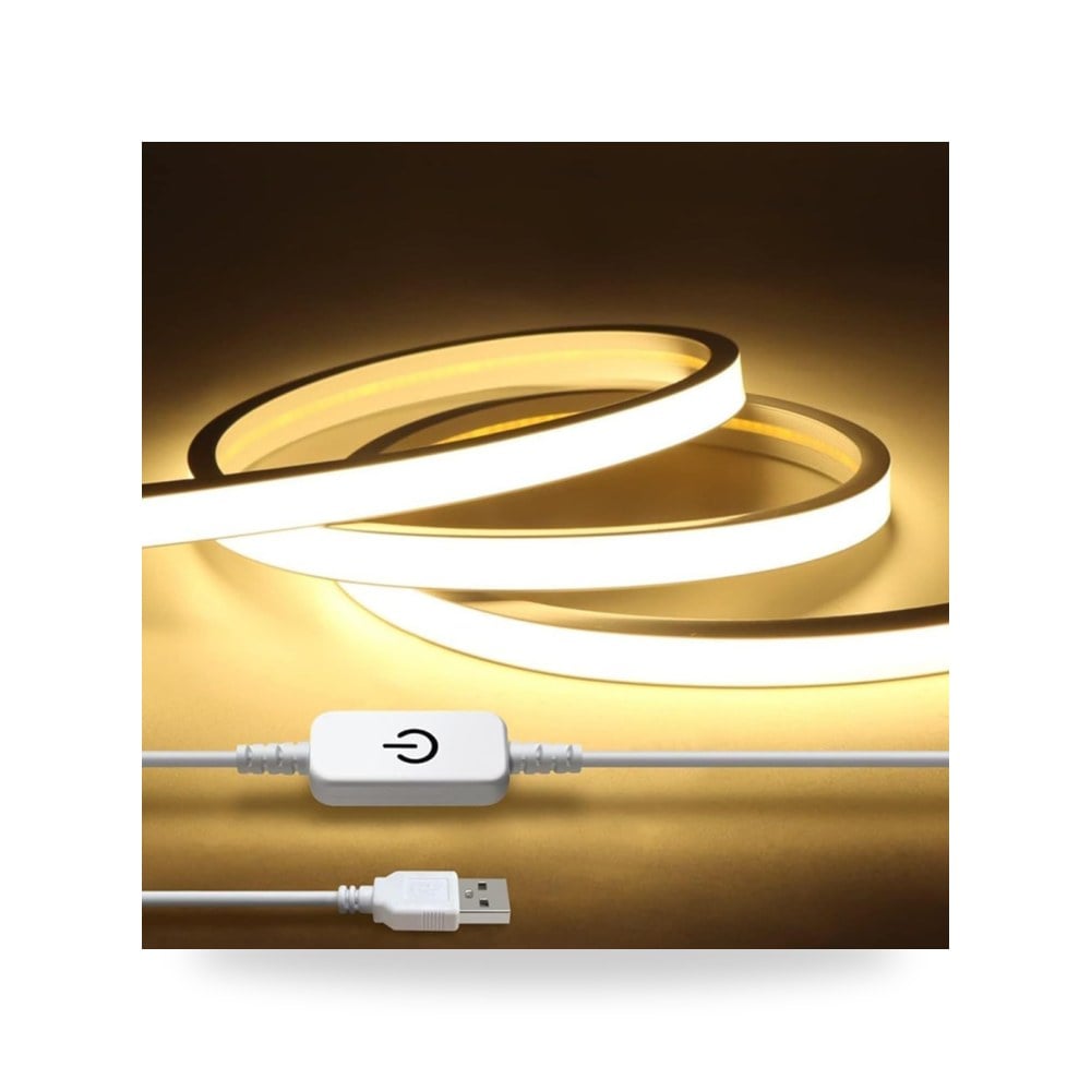 شريط اضاءة LED من فيتانج [3 متر - 9.8 قدم] 5 فولت USB LED سي