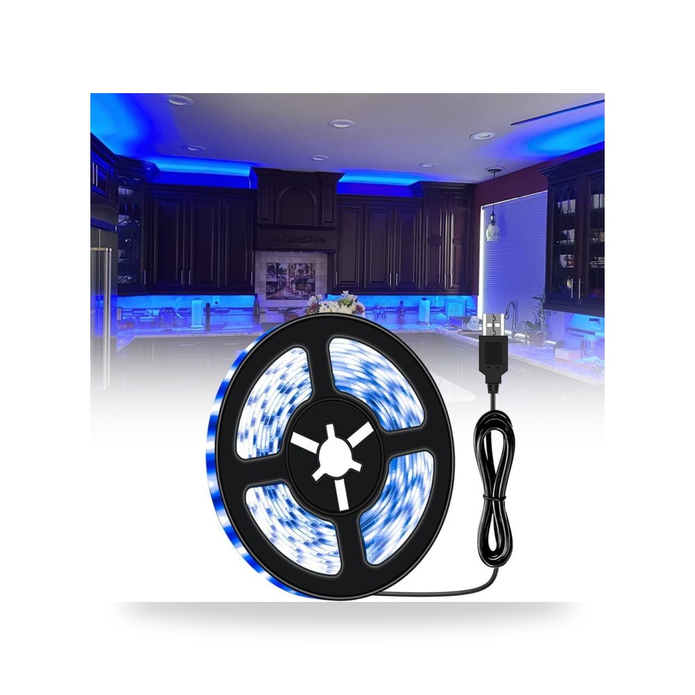 شريط اضاءة LED USB 5 فولت مقاوم للماء IP65، شريط مرن 118.11