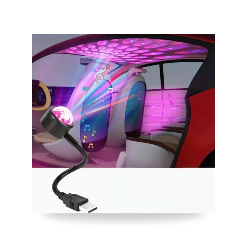 جهاز عرض نجوم بضوء ليلي قابل للتعديل بمنفذ USB - موديل B0H2DPGZSJ