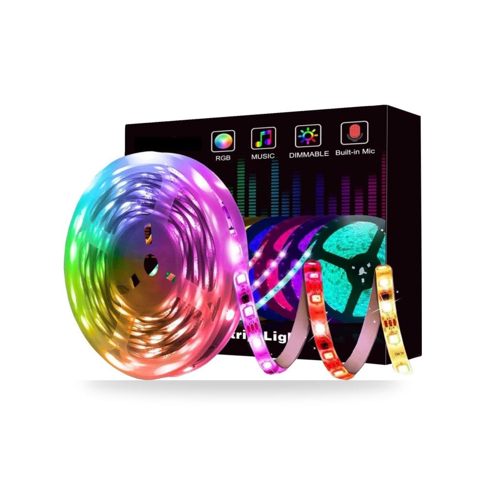 شريط اضواء LED بطول 5 متر RGB جلوكلوز | B08JW66676