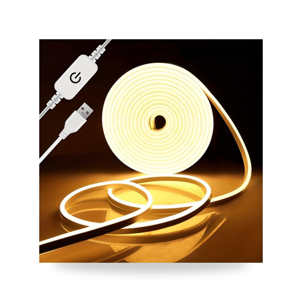 شريط إضاءة LED نيون USB تحكم باللمس ديكور | موديل B0GYVGRQ7L | شركة ريمكو
