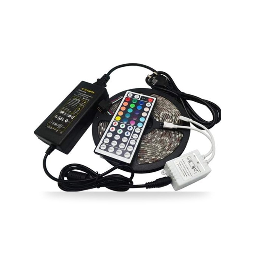 مقياس اضاءة LED RGB 5050 5 متر 300 LED مقاوم