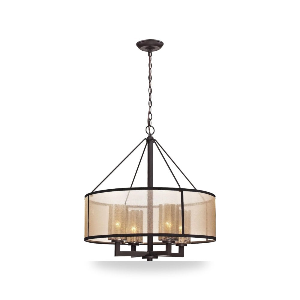 الثريا المضيئة 57027-4 - مجموعة توزيع 4 مصابيح من Elk Lighting | ريمكو