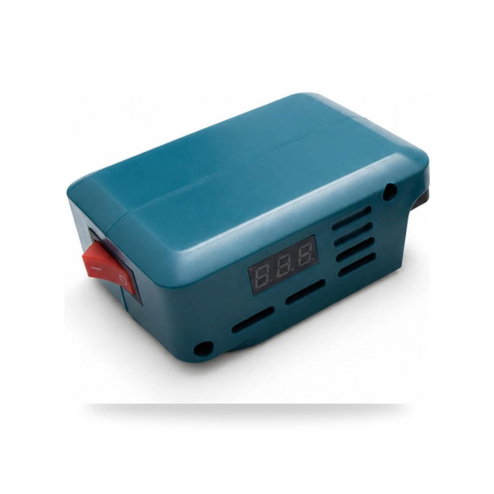 محول طاقة البطارية MKT 18 فولت موديل BL1850B مع منافذ USB