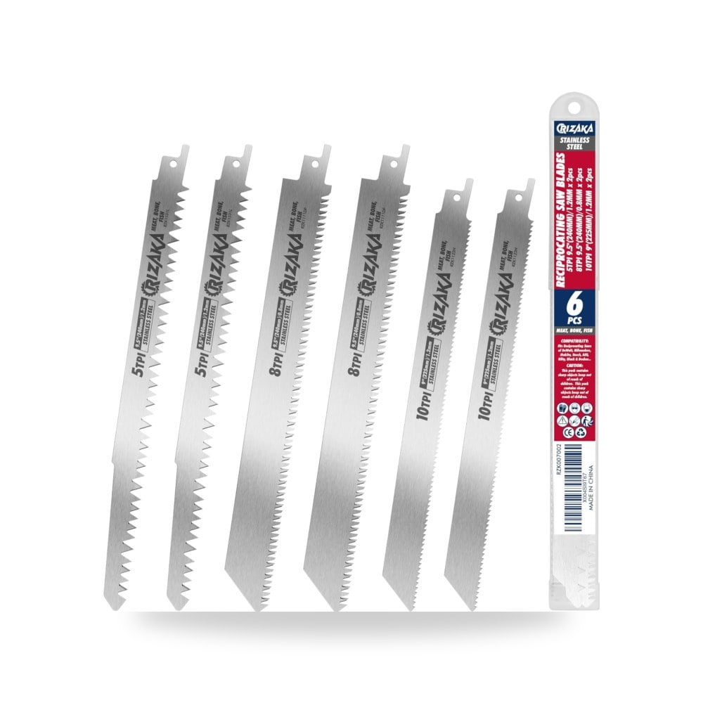 شفرات منشار ترددي للحوم المجمدة والعظام 5 8 موديل pcs-Stainless