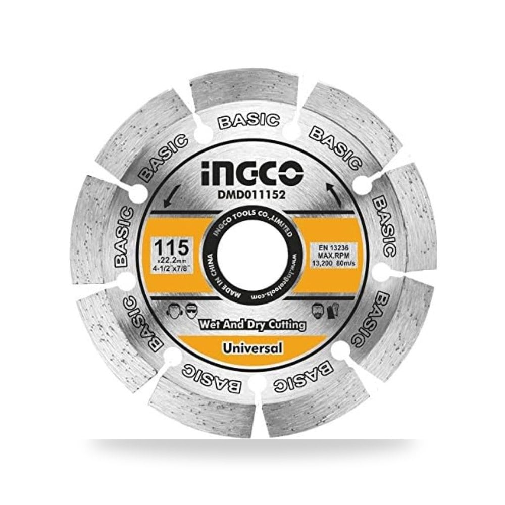 Diamond disc 115(4 1 - 2")X22.2mm - 1PCS دسك قص موديل 4-1