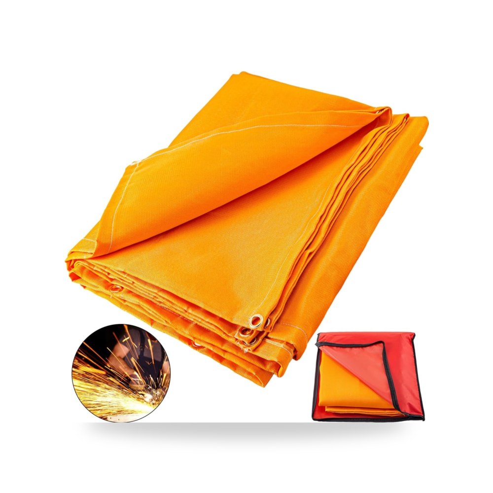 بطانية لحام Firesafe من الألياف الزجاجية للطوارئ - موديل B0FGD1NW6H
