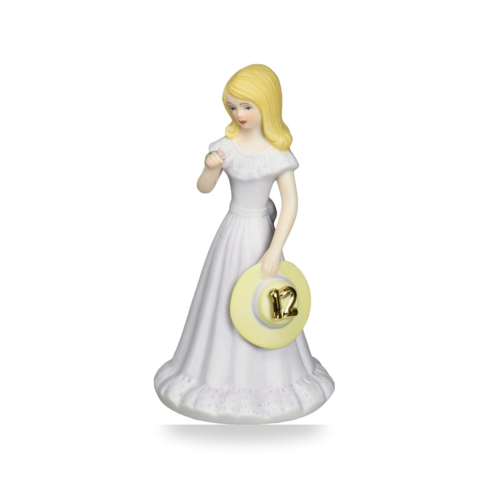 تمثال ومجسم بورسلين فني أصلي اينيسكو Enesco Growing Up Girls - بورسلين "بلوند ايج 12"