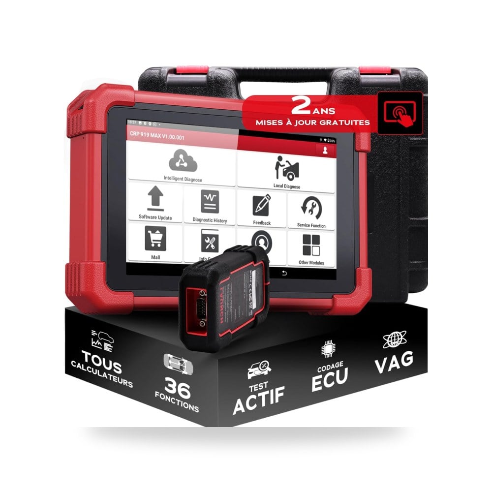جهاز تشخيص OBD2 CRP919MAX من لونش لجميع المركبات جهاز تشخيص