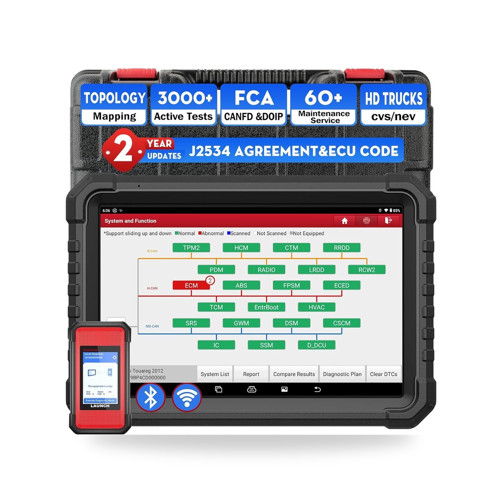 اداة مسح ضوئي ثنائية الاتجاه X431 PRO3S+ ايليت سمارت لينك