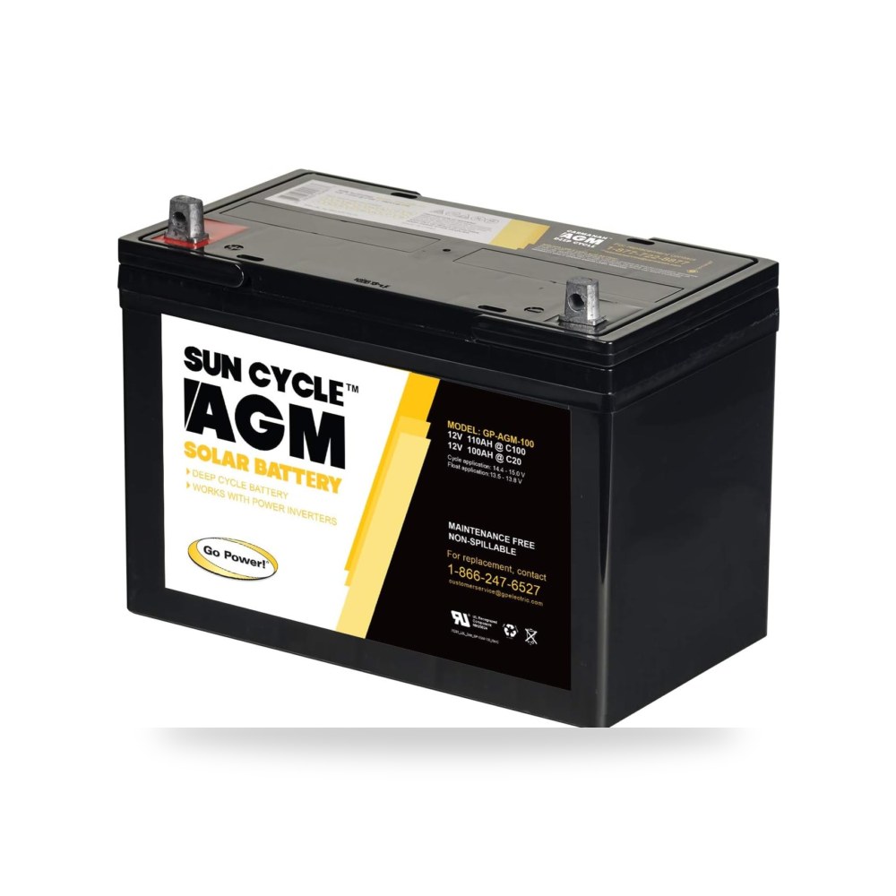 محول جو باور بطارية بديلة 100 12 فولت 100 موديل CMH-AGM