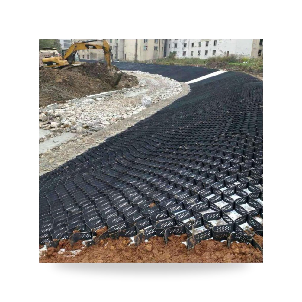 بلاط وأرضيات شبكية خارجية للحدائق والممرات ومواقف السيارات أبعاد قياسية موديل Heavy-Duty