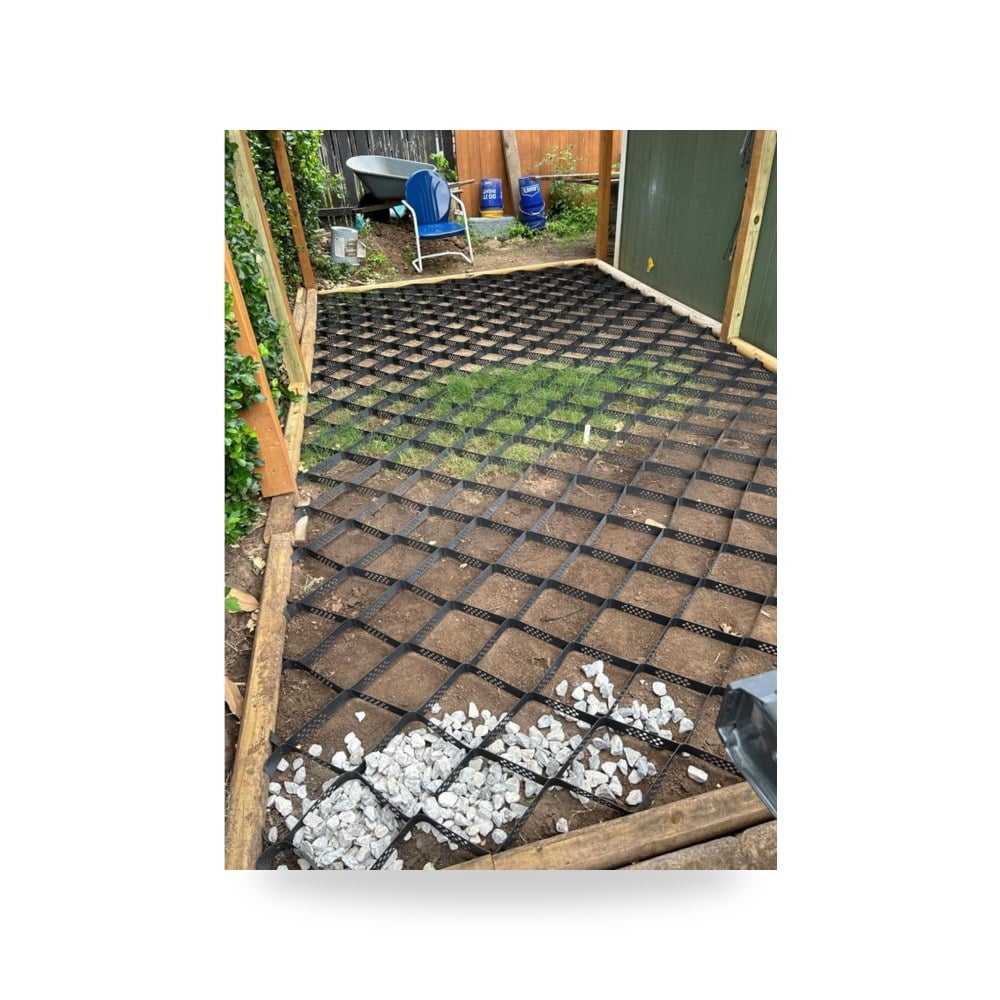 شبكات ممشى 2 انش للتحكم في التآكل الحاد على جانب التلال