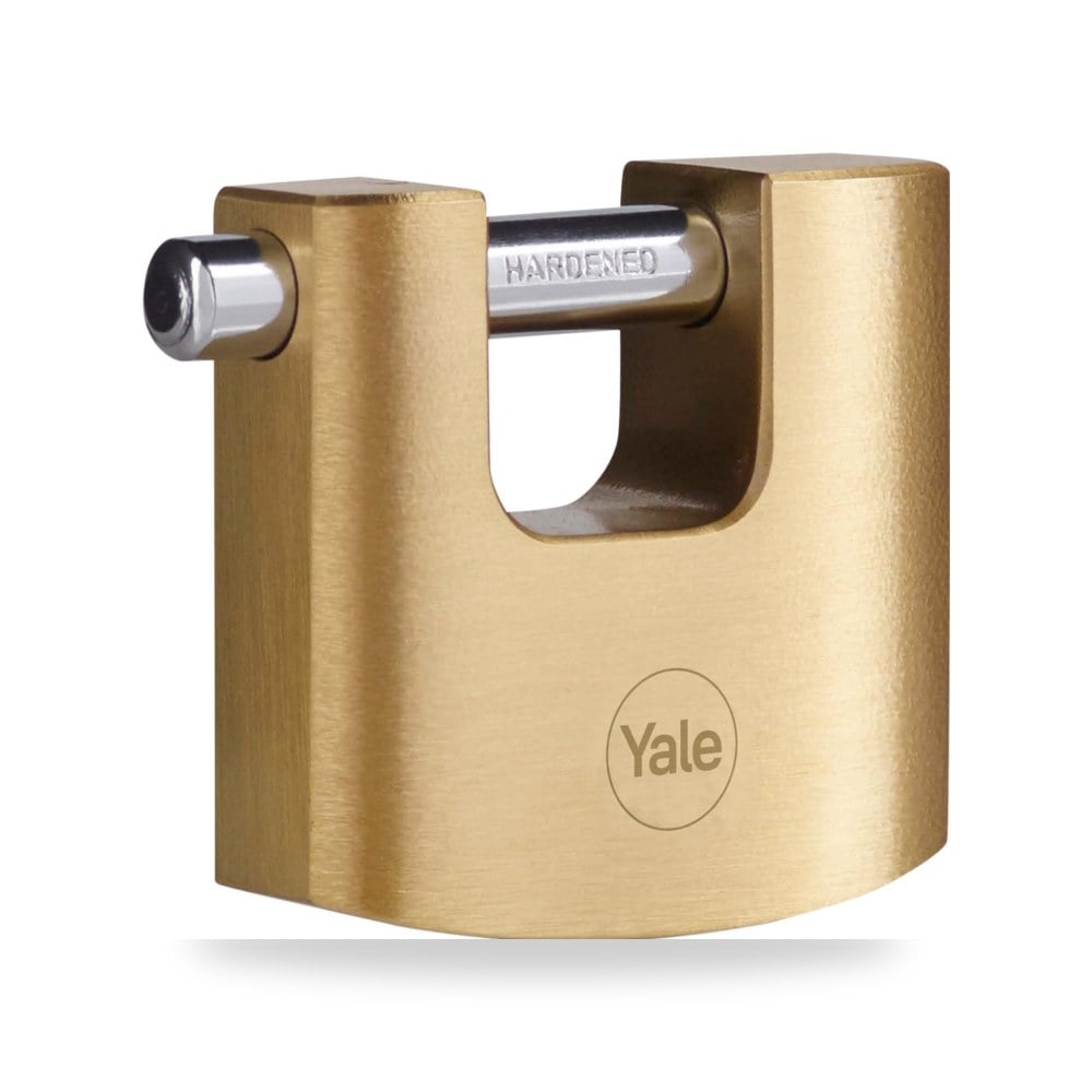 ييل (Yale) - قفل مصراع ومستودعات أمان عالي أفقي من النحاس الصلب مقاس 70 مم موديل Y114B