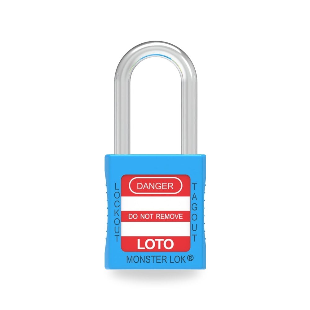 لوتو مينا للسلامة المهنية (LOTO MENA) - قفل أمان وعزل صناعي LOTO فائق التحمل مع قوس فولاذي