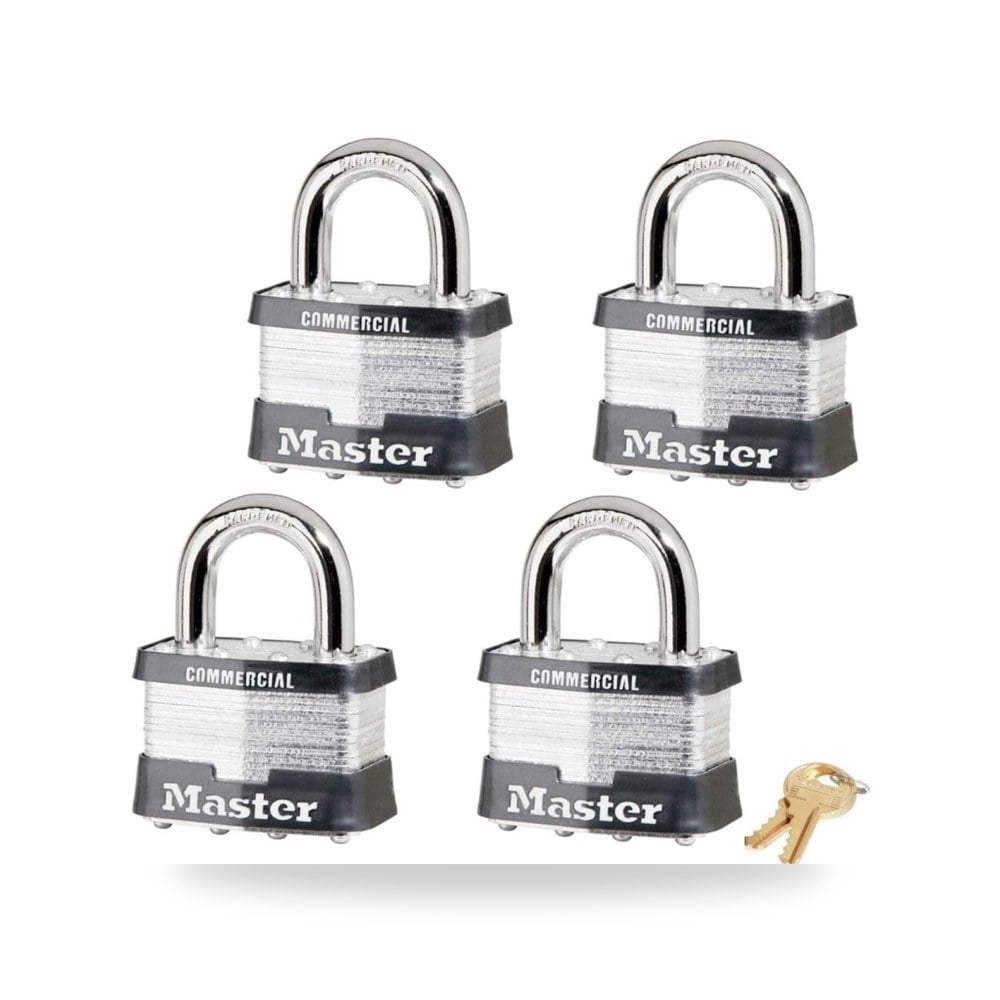 ماستر لوك (Master Lock) - قفل أمان احترافي عالي المتانة ومقاوم للعوامل الجوية موديل NKA-4