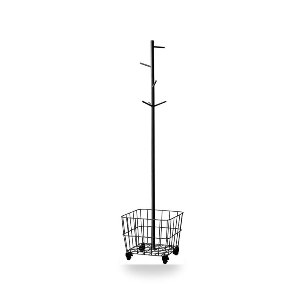 بكرة معطف رف قائم بذاته للأرضية معدن رف غرفة موديل zlw-shop (كود: 619426)