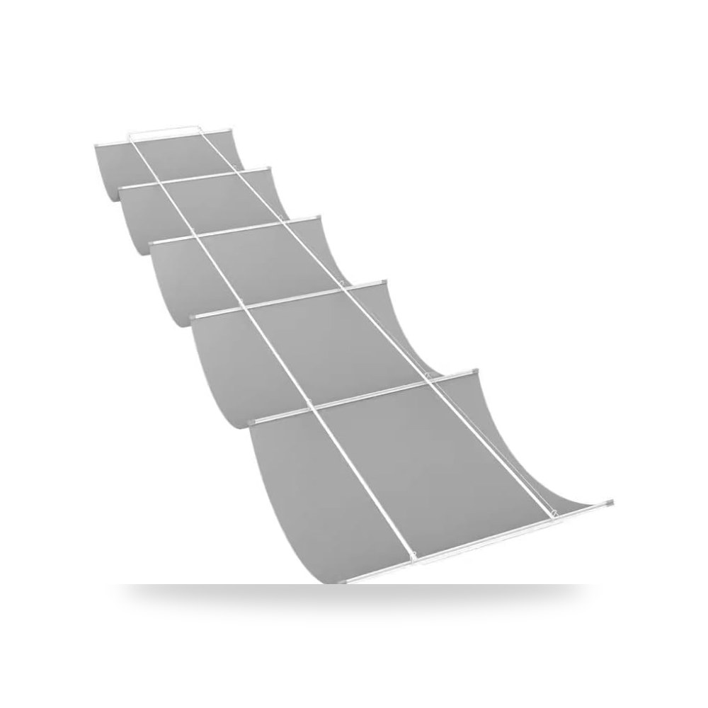 مقياس مظلة عريشة خارجية قابلة للسحب مع مظلة