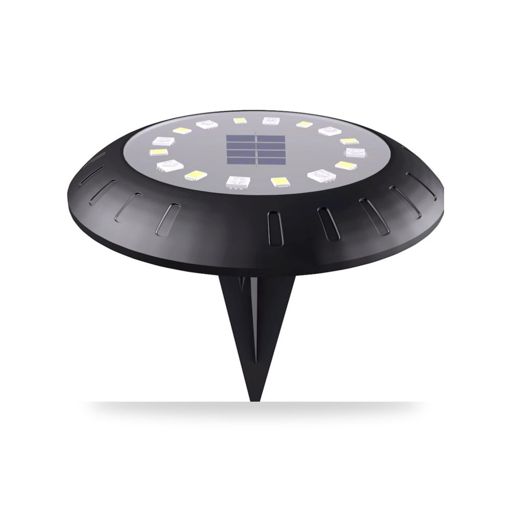 16 مصباح LED يعمل بالطاقة الشمسية من زيلو، ضوء حساس موديل IP65