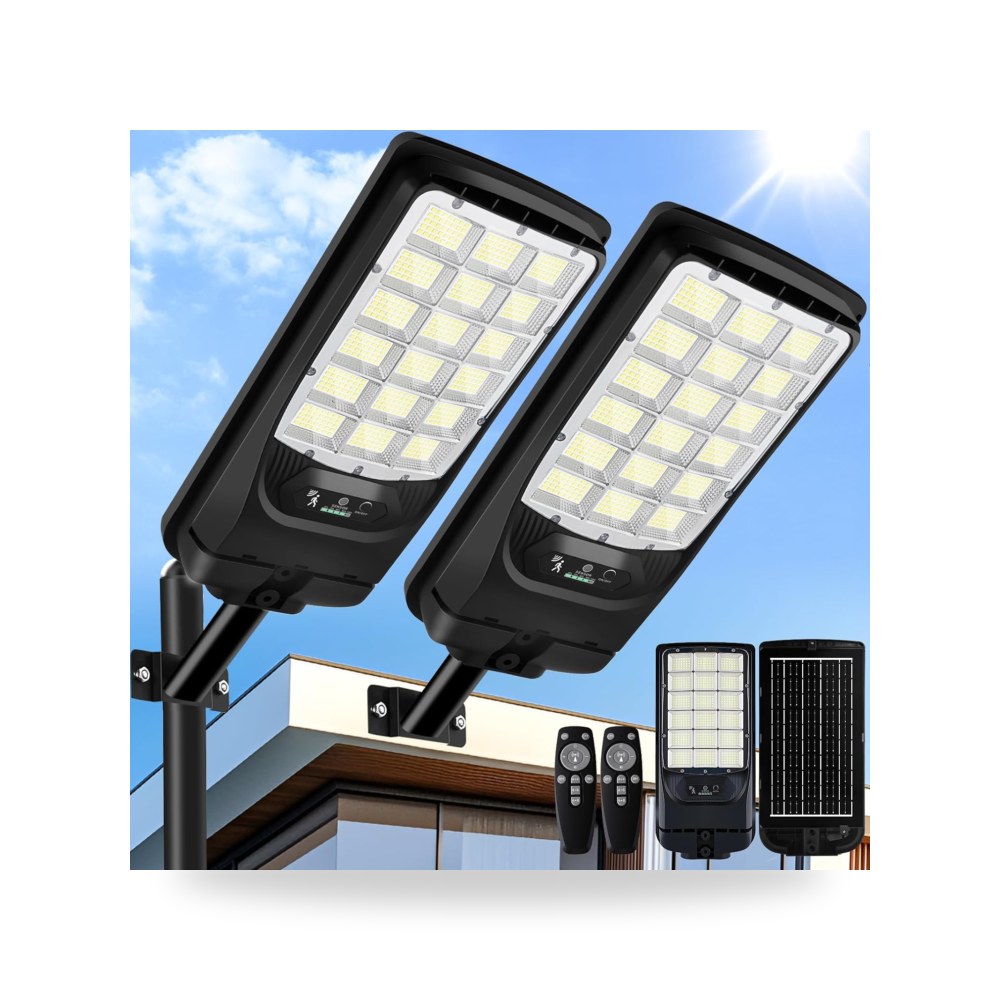 الإضاءة الخارجية وكشافات الحدائق والطاقة موديل Solar-Powered