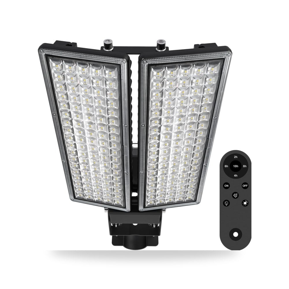 كشاف LED خارجي 200 واط من الغسق الى الفجر مع جهاز تحكم عن موديل IP67