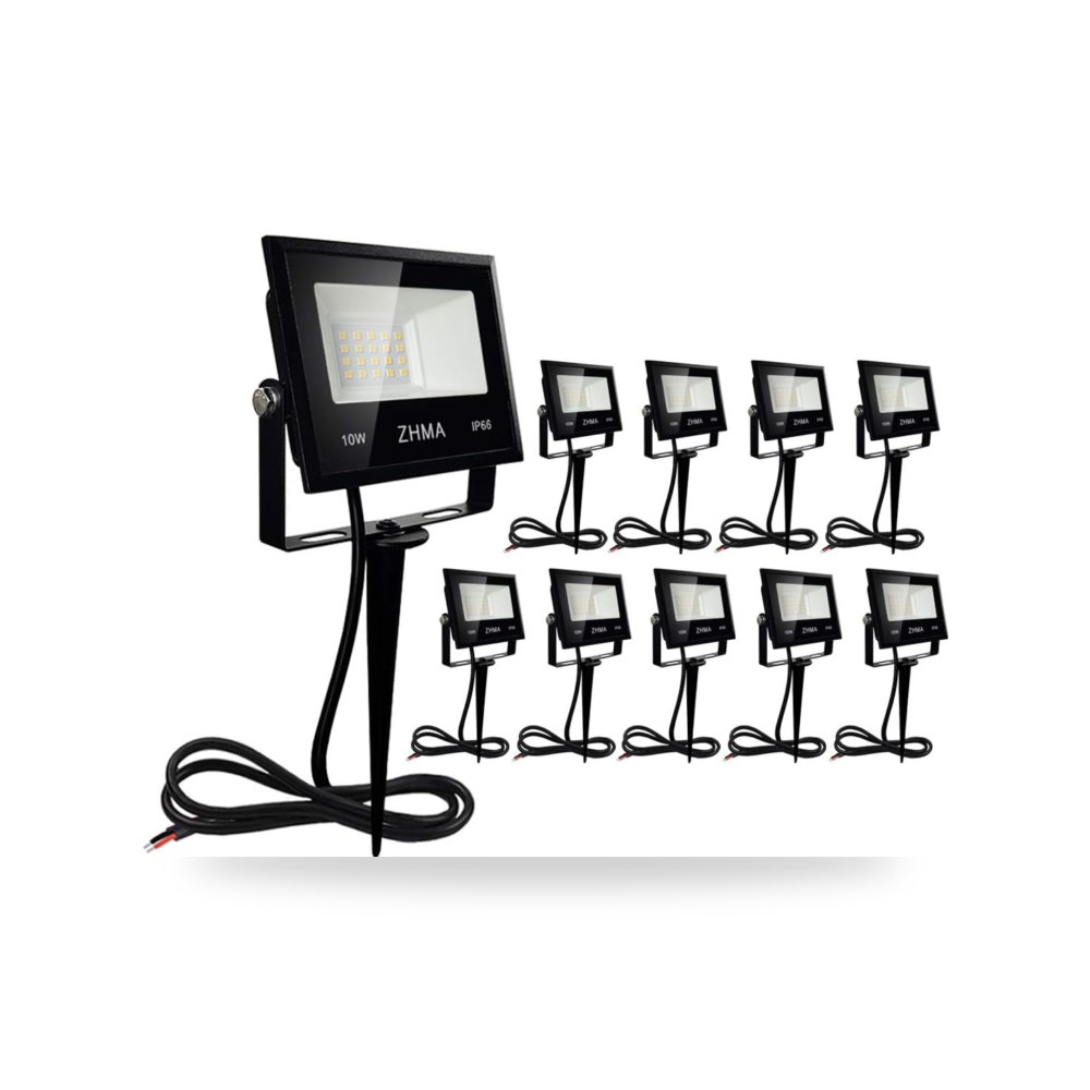 10W LED أضواء المناظر الطبيعية 12V منخفضة موديل IP66