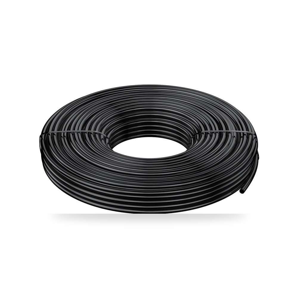 انبوب ري بالتنقيط بطول 15 متر 4-6 مم، انبوب توزيع فارغ بلاستيك PVC